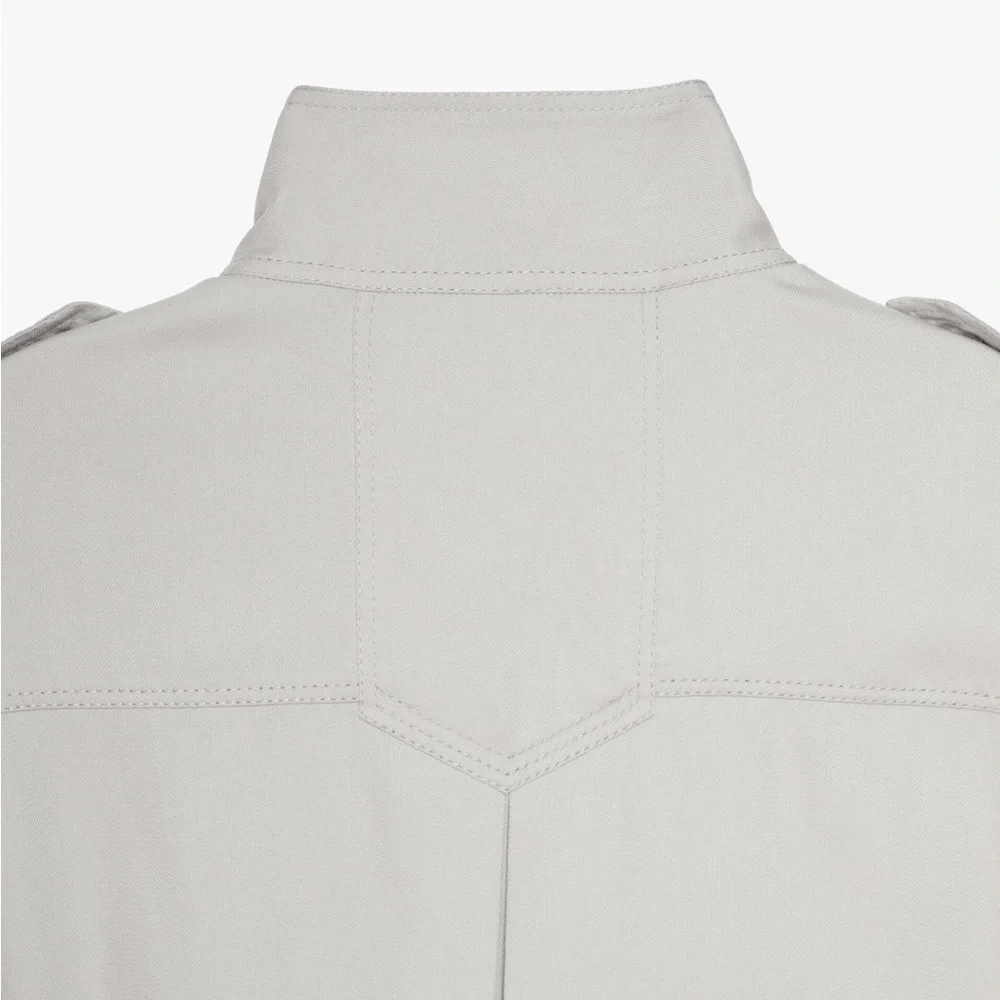 Zara Gray Belted Mini Dress - Picture 7 of 8